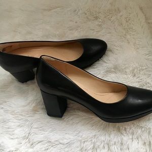 Clark’s Kelda Hope Pump Black Leather